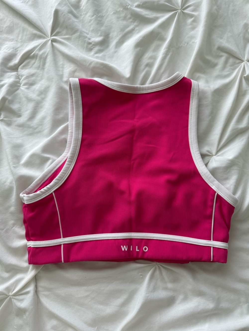 Wilo Women's Hot Pink Athletic Bike Shorts - Picture 3 of 6
